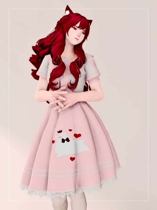  Freebie Valentione’s Day Dresses available on the CCM Discord