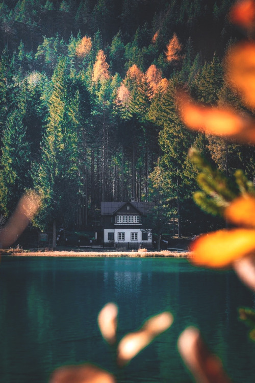 lsleofskye: Would you like to live here ? | intothefab Location: Toblacher See, South Tyrol, Italy