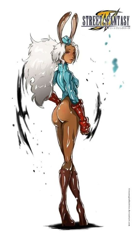 tonystarksprivateserver:  Street fighter, final fantasy crossover