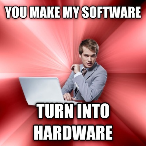 kingjaffejoffer:  p2hot:  tastefullyoffensive:  Overy Suave IT Guy [via]Previously: