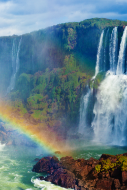 tulipnight:  Iguazu Falls by Anna Theodora