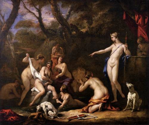 mrmonst3r: Diana and Callisto by Sebastiano Ricci