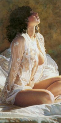 artbeautypaintings:  unknown - Steve Hanks 