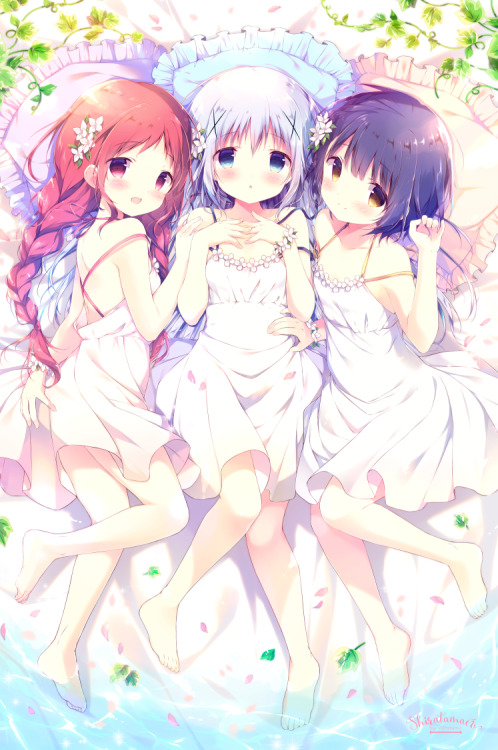 cute-girls-from-vns-anime-manga:    天使のお昼寝 by  しらたま◇3日目A-28a   