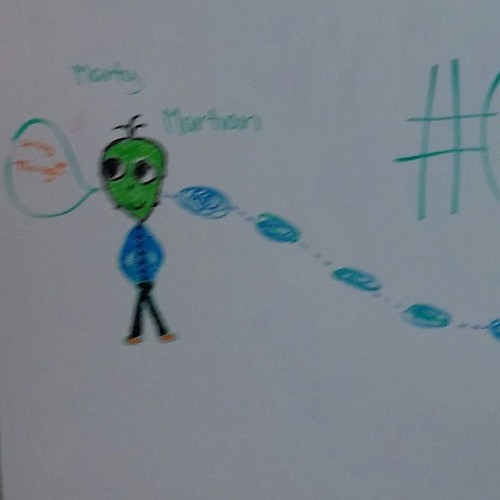 Marty the Martian by Carly for the trial held in #Science class today.
#TUTOR #teacher #STEMwomen #STREaM (at NorthWest Florida Ballet Academi)