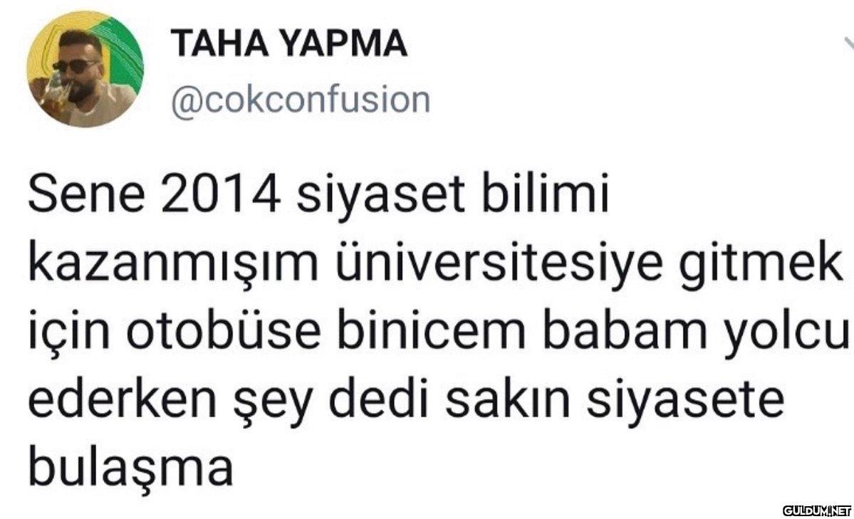 TAHA YAPMA @cokconfusion...