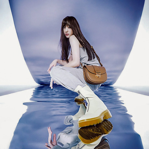yxxna:    Krystal wearing Charles&amp;Keith for W Korea November 2021