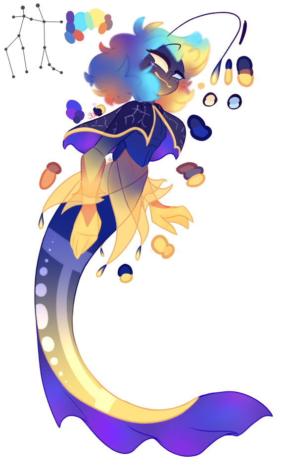 Welcome Back!! You Said That We Are Free To Draw Your Mer! OCs (or Just Your OCs In General), May I Have