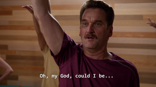 thisloveisglowing:My Crazy-Ex Girlfriend having a 40+ year old character exploring his bisexuality i