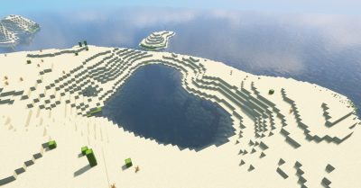 asskylosaurus:gay-slime:gay-slime:gay-slime:YO NO WAY I JUST FOUND A PERFECT HESRT LAKE IN A DESERT BIOMEAYO???????So this is in the world I’ve been using for my screenshot redraws!!!! Or at least the 2 most recent ones- so! Seed: 5742613388566557154