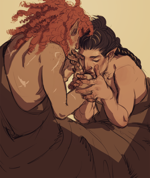 perplexingly:I haven’t slept all night and instead of working I’m drawing Maedhros with 