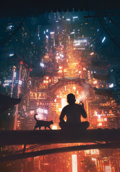 Chinatown By ArtistDaniel Liang.