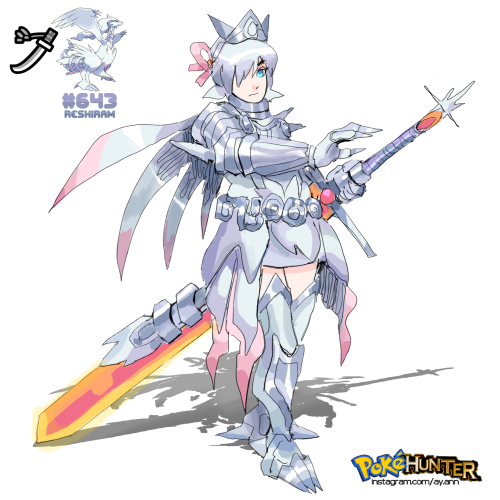 #Pokehunter [Reshiram/Longsword] WAIFU ALERT 