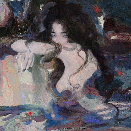 mermaidenmystic:7-30 by Yizheng Ke ~ https://kyz.artstation.com/projects/xJaDy1  