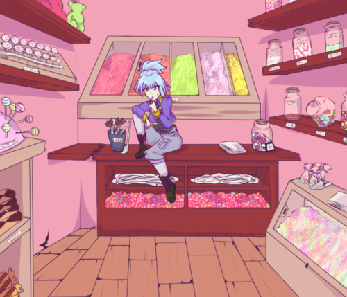 iylisss: I have this strong passion for candy shops… At first it was just the background but 