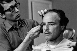 samuraial:  Marlon Brando having his make