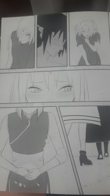 multifandomdays:  Sasusaku In the Night Part 2/2. Please help translate!