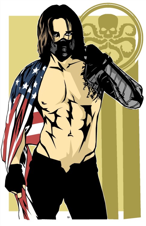 shop5:Winter Soldier pin up (X)