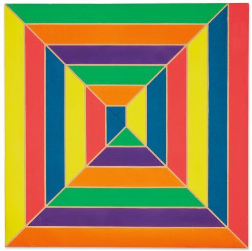 Frank Stellaalkyd on canvas36 by 36 in. 91.4 by 91.4 cm.executed in 1966