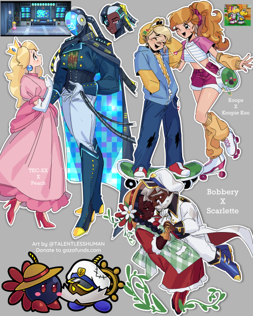 More Paper Mario Ttyd Humanizations / Gijinkas. Here Are The Ones I Did For All The Party Members: X
