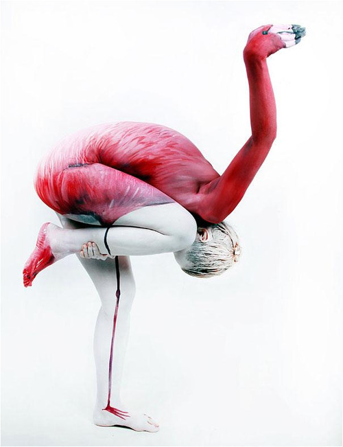 wetheurban:  ART: Incredible Surreal Body Art by Gesine Marwedel 25-year-old German