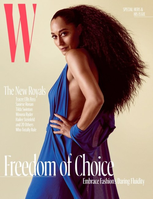 celebsofcolor:Tracee Ellis Ross for W Magazine
