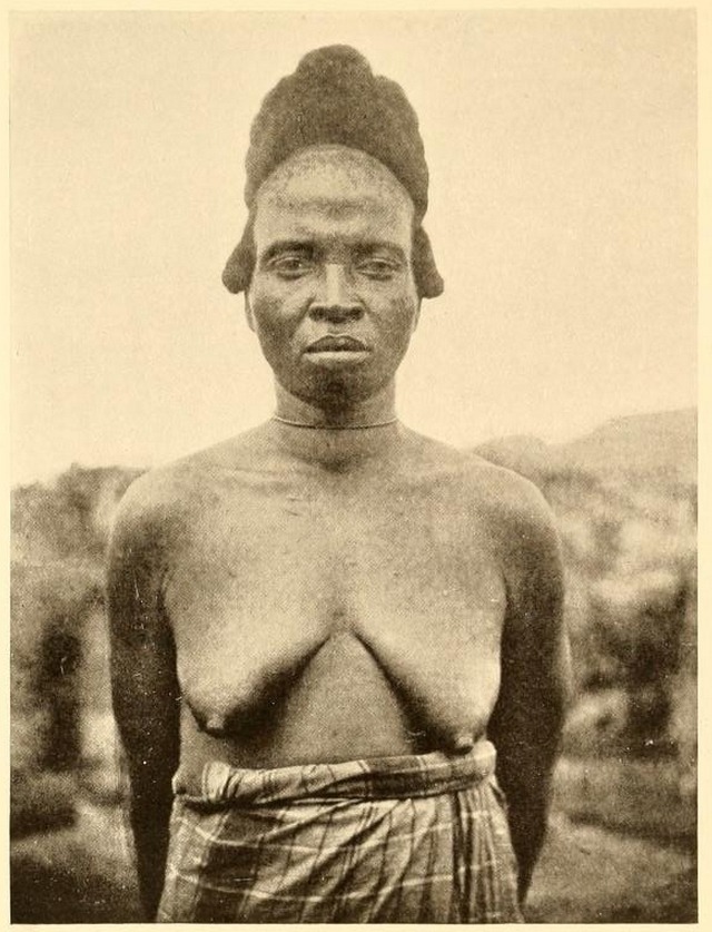Nigerian woman, from In the shadow of the Bush, by Percy Amaury Talbot. Via Internet