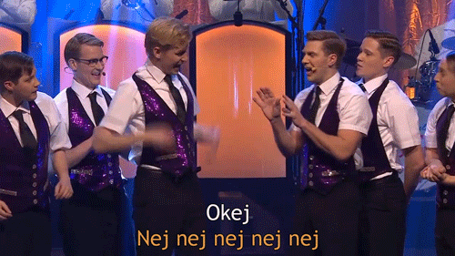 Turn it off//Bara Släck - Book of Mormon @ QX GalanNu då, känns det bättre nu?W