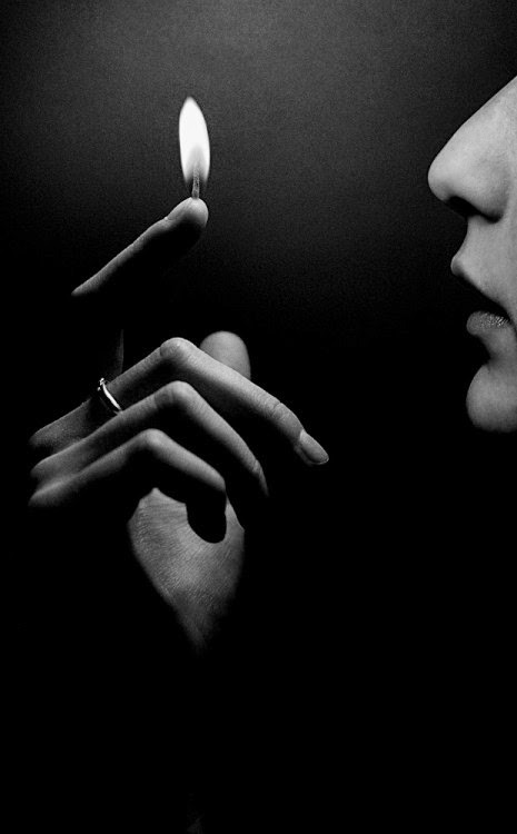 make a wish ~ just remember it becomes very dark when the light is extinguished