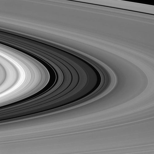 The Cassini Division in Saturn’s rings is a region that is 2,980 miles (4,800km) wide - almost as wi