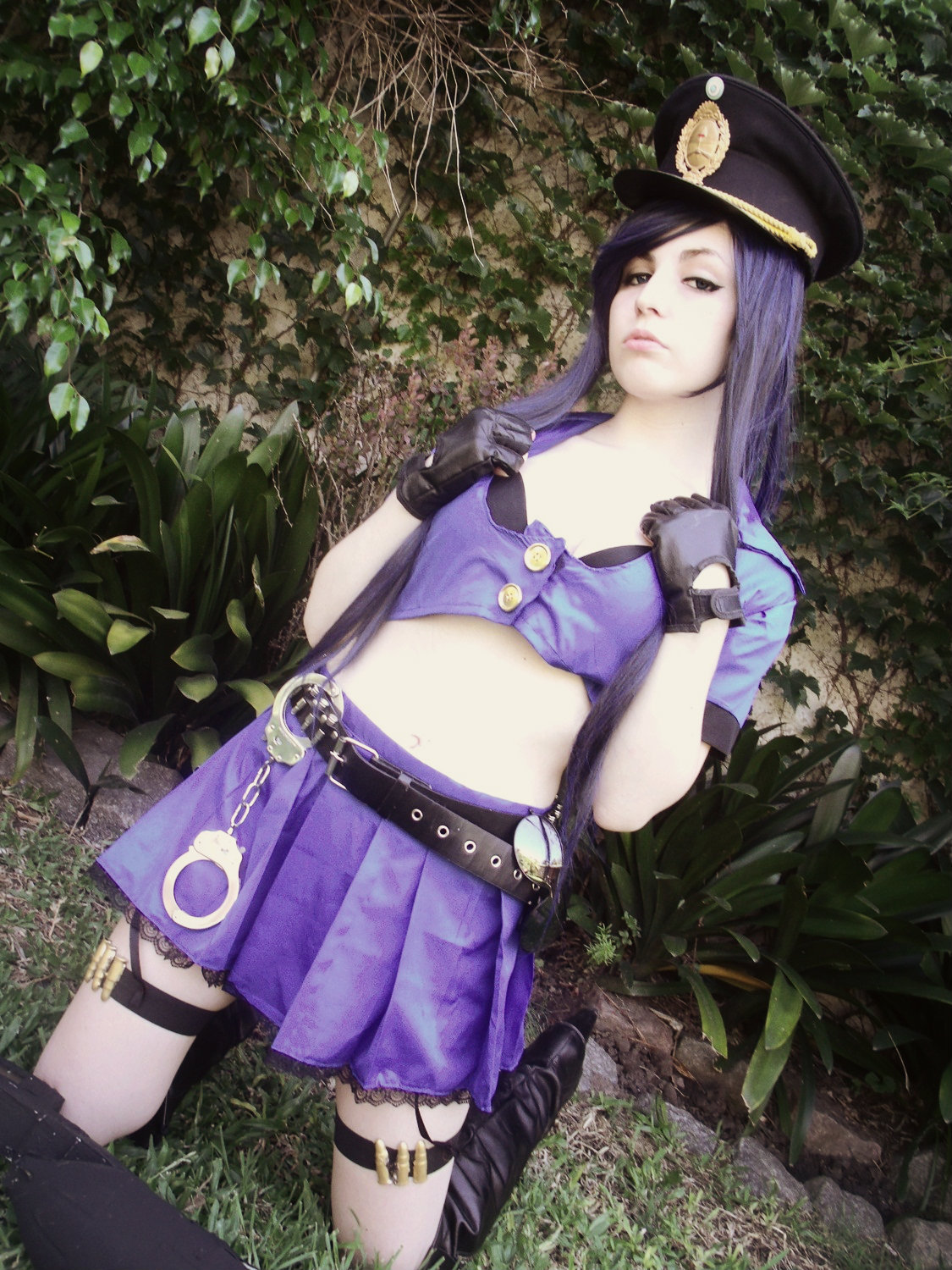 xcrow-woman:  New Cosplay ♥ Caitlyn from League of Legends, I love this Character