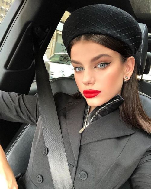 Sonia Ben Ammar in Dior