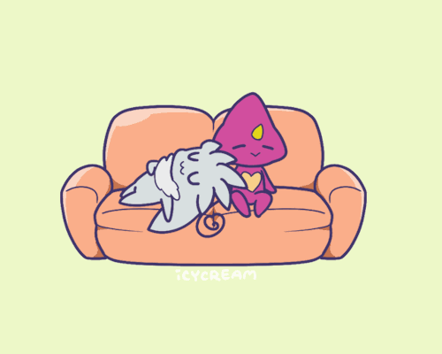 For The Prompt: Silver Has Taken Over The Couch. He's Not Leaving. Espio Can't Sit. Silver Is Making