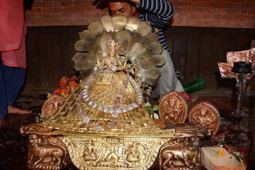 Tripurasundari from Bhaktapur, Nepal