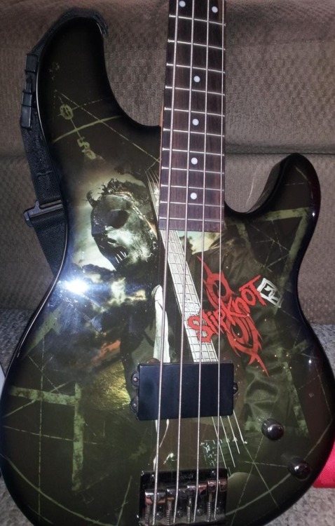 Porn photo Paul Gray bass guitar