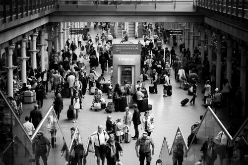 28/10/2014 St Pancras station london