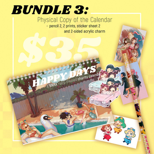 bnha-calendar: PRE-ORDERS FOR HAPPY DAYS ARE NOW OPEN! The long-awaited pre-order phase for Happy Da