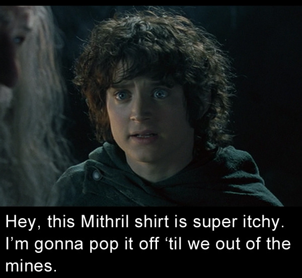 dorkly:  8 Lines That Would Have Ended the Lord of the Rings Real Fast