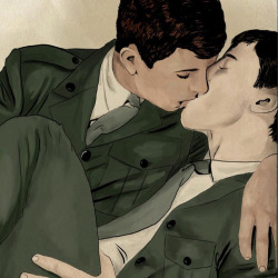 ladnkilt: THE GAY MALE COUPLE IN CLASSICAL AND MODERN ART! Unknown Artist, “Unknown Title,” Unknown Date. The   Male Form… In Photography, Art, Architecture, Decor, Style, And   Culture Which Moves Beyond Mere Appearance To Reveal The… SOUL.By