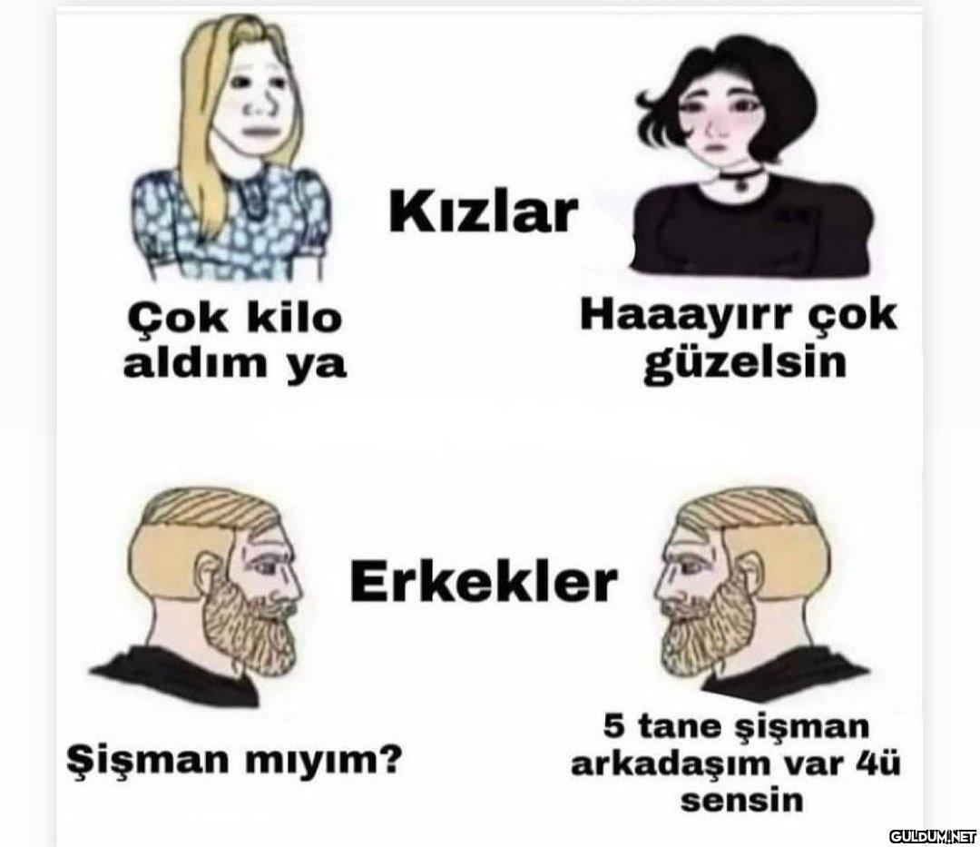 İyi ki erkekler var...