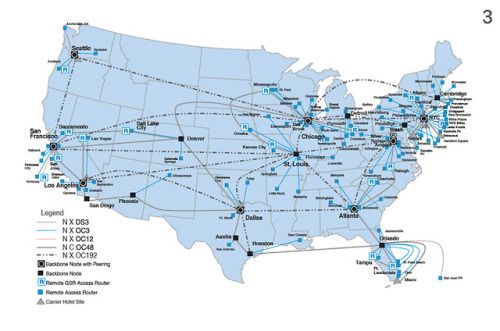 NSA / AT&amp;T, Surveillance Collaboration Maps, 2018