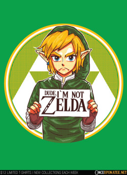 gamefreaksnz:  Dude, I’m Not Zelda by Rustenico 