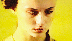 villainthirst:  Once she had loved Prince Joffrey with all her heart, and admired and trusted her his mother, the queen. They had repaid that love and trust with her father’s head. Sansa would never make that mistake again. 