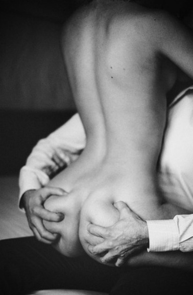 tasteofyoursweetcream:  …your ass, my hands; a perfect fit Princess:)  So kitten,