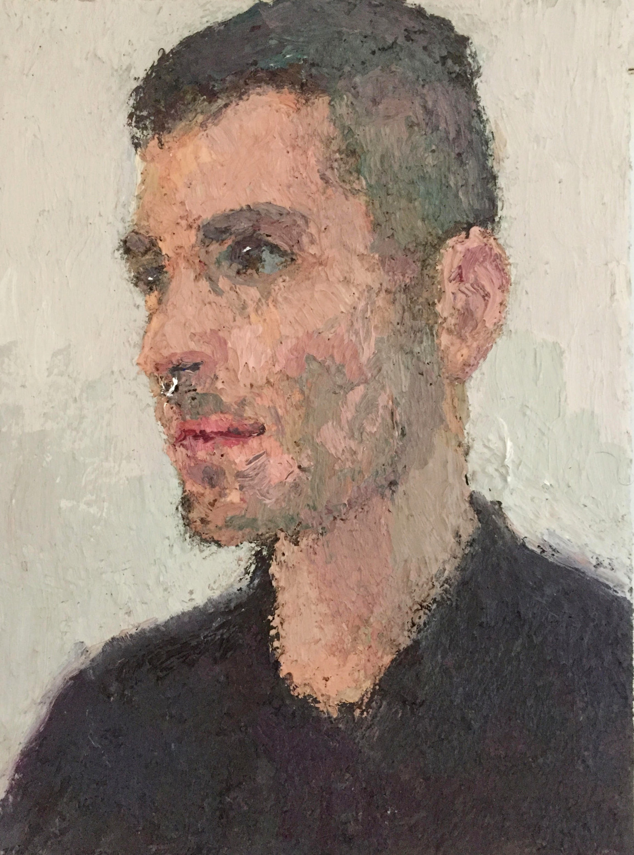 ydrorh:  Untitled, 2015, Oil on canvas, 40x30 cmhttp://www.yisraeldrorhemed.com/https://www.flickr.com/photos/yisrael_dror_hemed