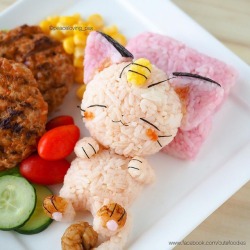 kitty-inchains: retrogamingblog: Pokemon Rice Art made by peaceloving_pax  Omg 😍 