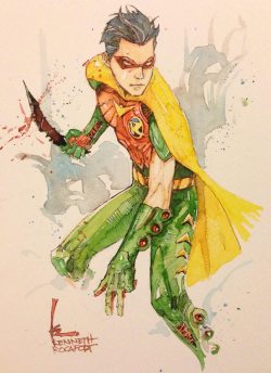 nomalez:  Jason Todd as Robin by Kenneth Rocafort My links, follow me: KENNETH ROCAFORT / ROBIN / DC COMICS  . French speakers, follow this new Tumblr: www.popcomicsfr.tumblr.com 