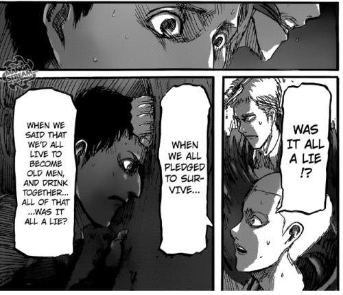 charmsandpandas:  I’ve been rereading, and the bond btwn Connie and Reiner+Bertholdt is rly underappreciated I think 