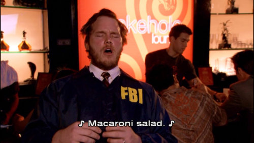 totalparksandrec: This Snake Juice is basically rat poison. Everybody’s wasted.