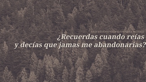 a-cold-winter-without-you:  ¿Recuerdas?